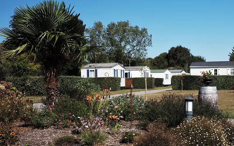 mobil home camping Barre des Monts